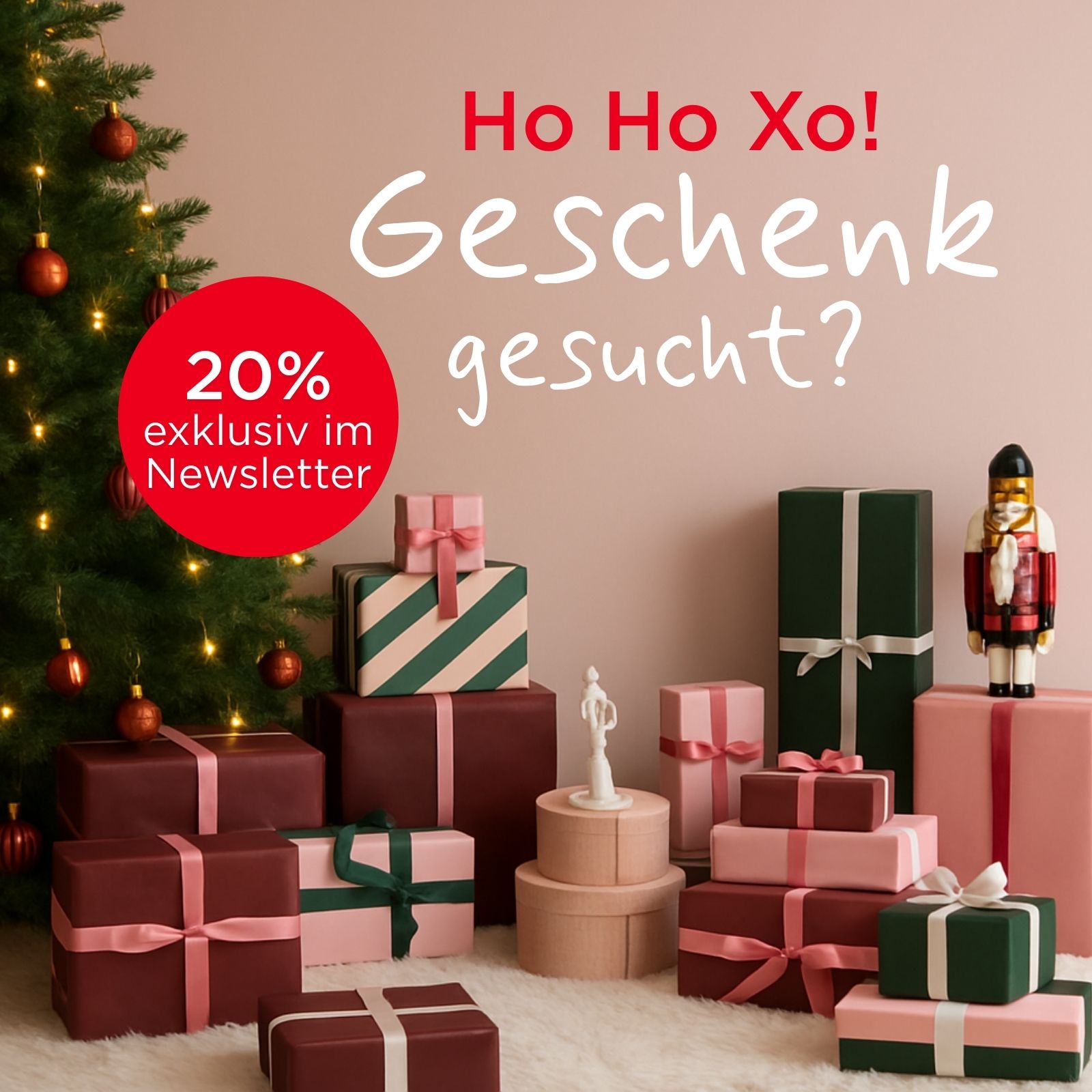 Weihnachtsbaum mit Geschenken von BRITA