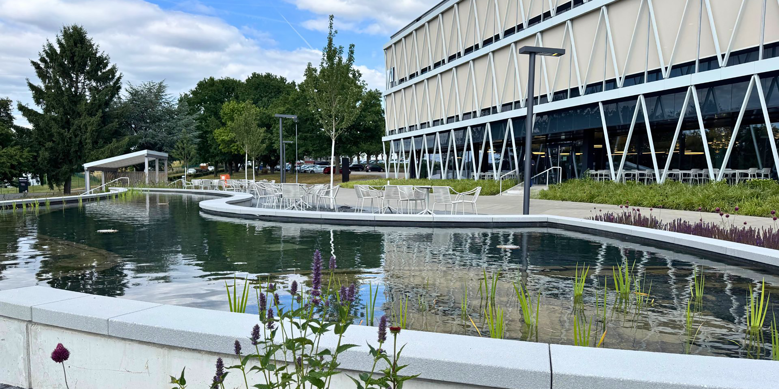 Brita Campus in Taunusstein in urbaner Umgebung Brita Campus in Taunusstein in urbaner Umgebung