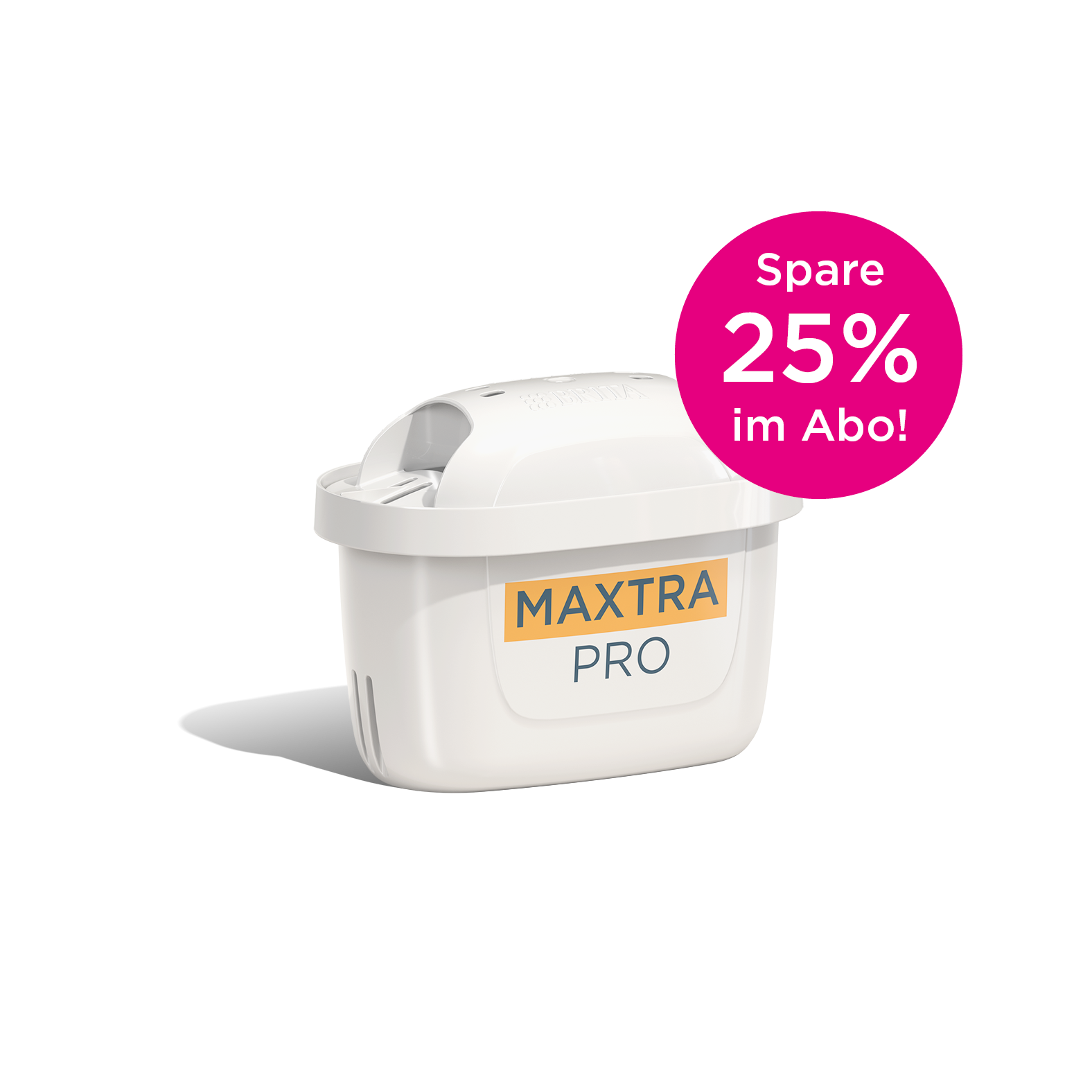 MAXTRA PRO EXTRA KALKSCHUTZ mit Hinweis "Spare 25% im Abo"