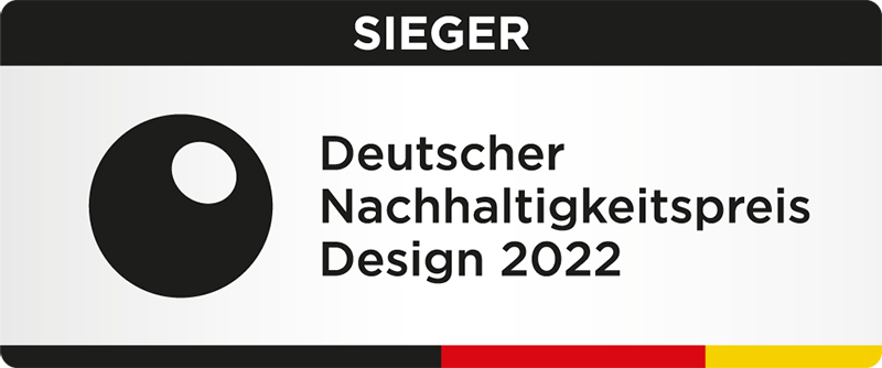 Logo zum deutschen Nachhaltigkeitspreis Design aus 2022
