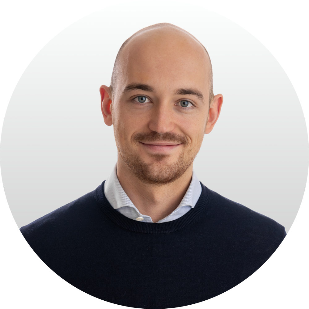 Porträt eines Mannes, Ansprechpartnerin für Ventures und M&A