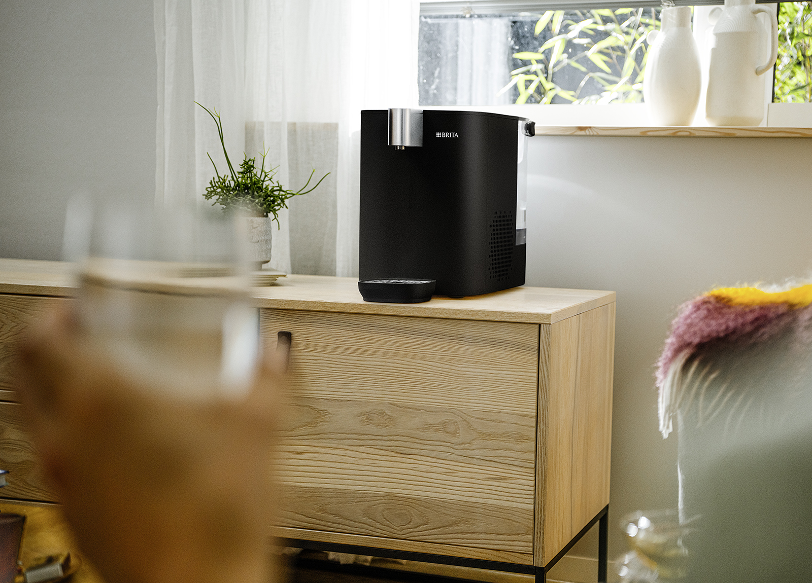 Passt perfekt in jeden Raum - ganz ohne Wasseranschluss oder aufwändige Installation: Einfach einste