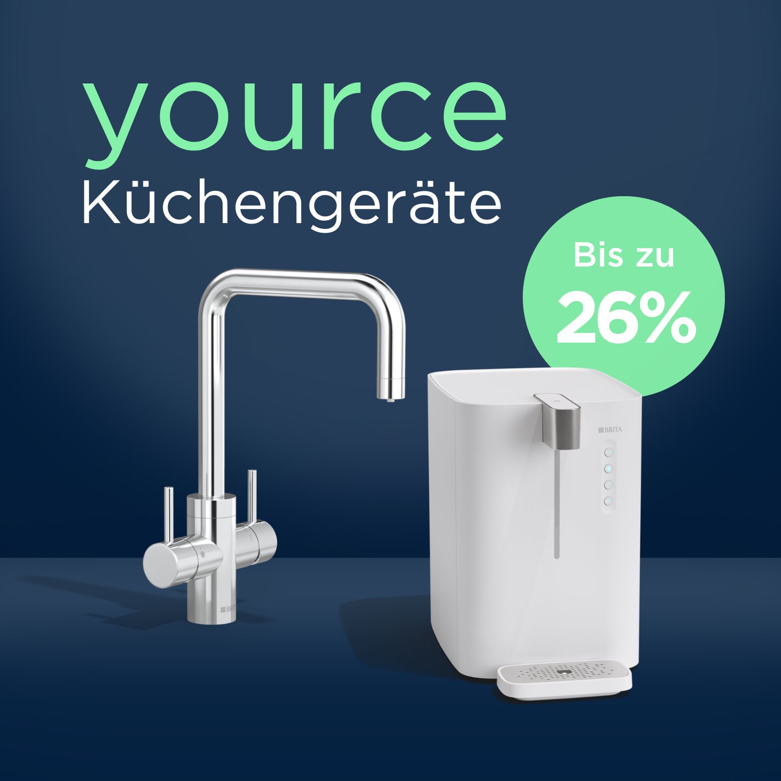 yource pro select und yource pro top auf blauem Hintergrund