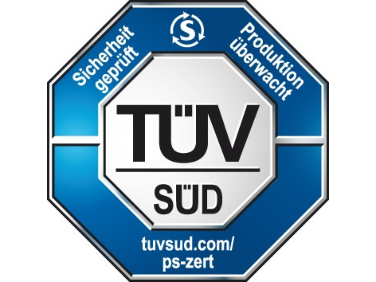 TÜV SÜD PS-Zertifizierung Logo