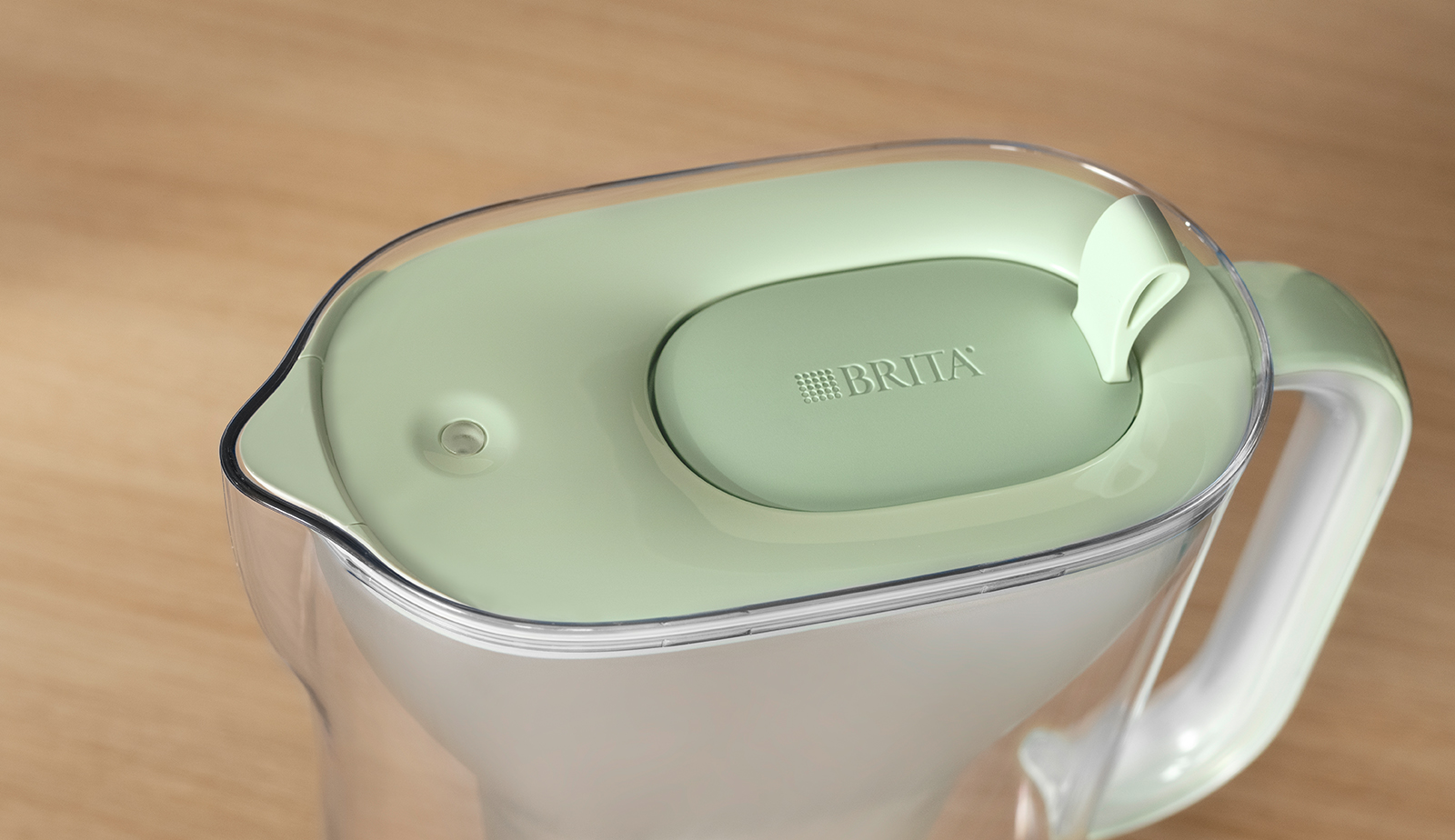 BRITA Style eco green XL Oberansicht des Tischwasserfilters BRITA Style eco green XL