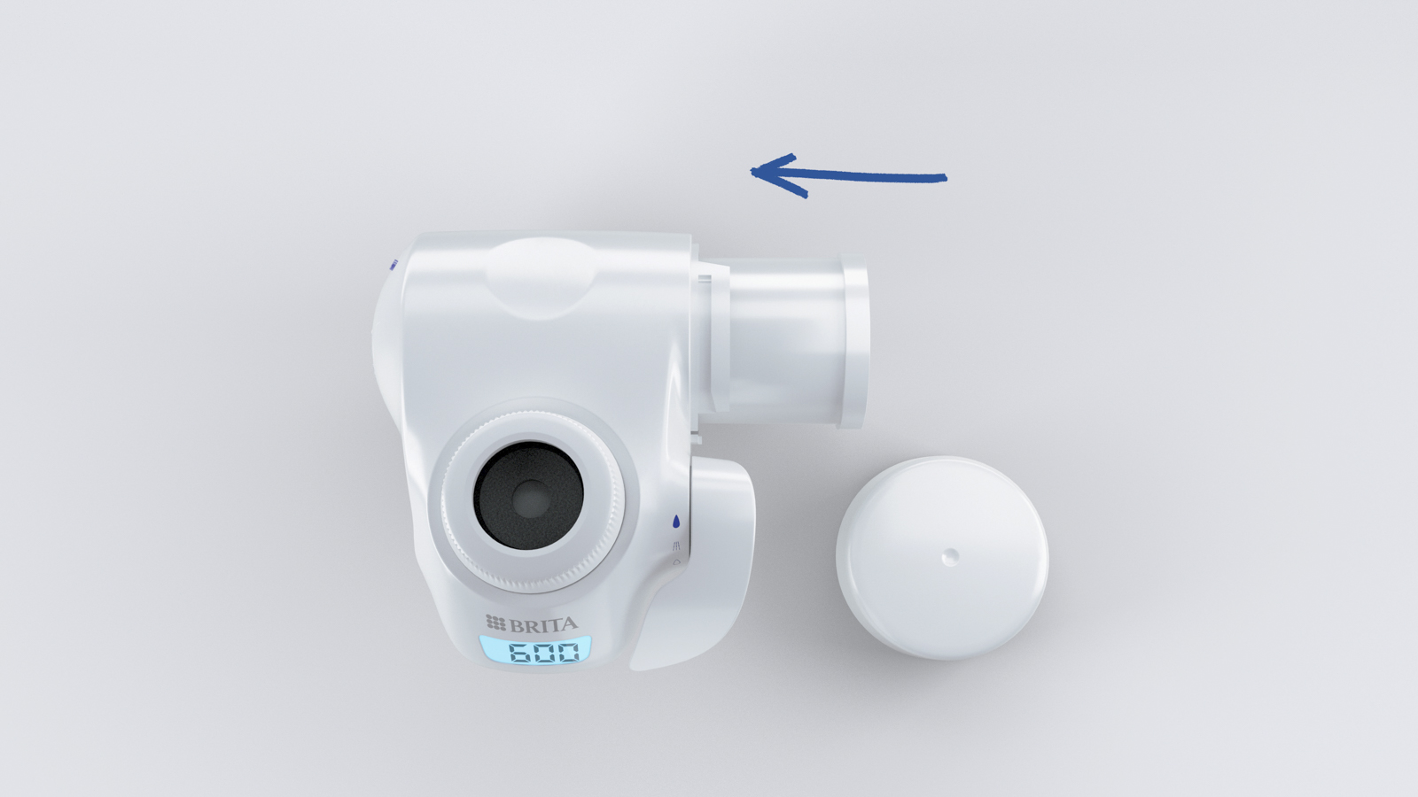 Installationshinweis für BRITA ON TAP V-MF Filterkartusche Installationshinweis für die BRITA ON TAP V-MF Filterkartusche