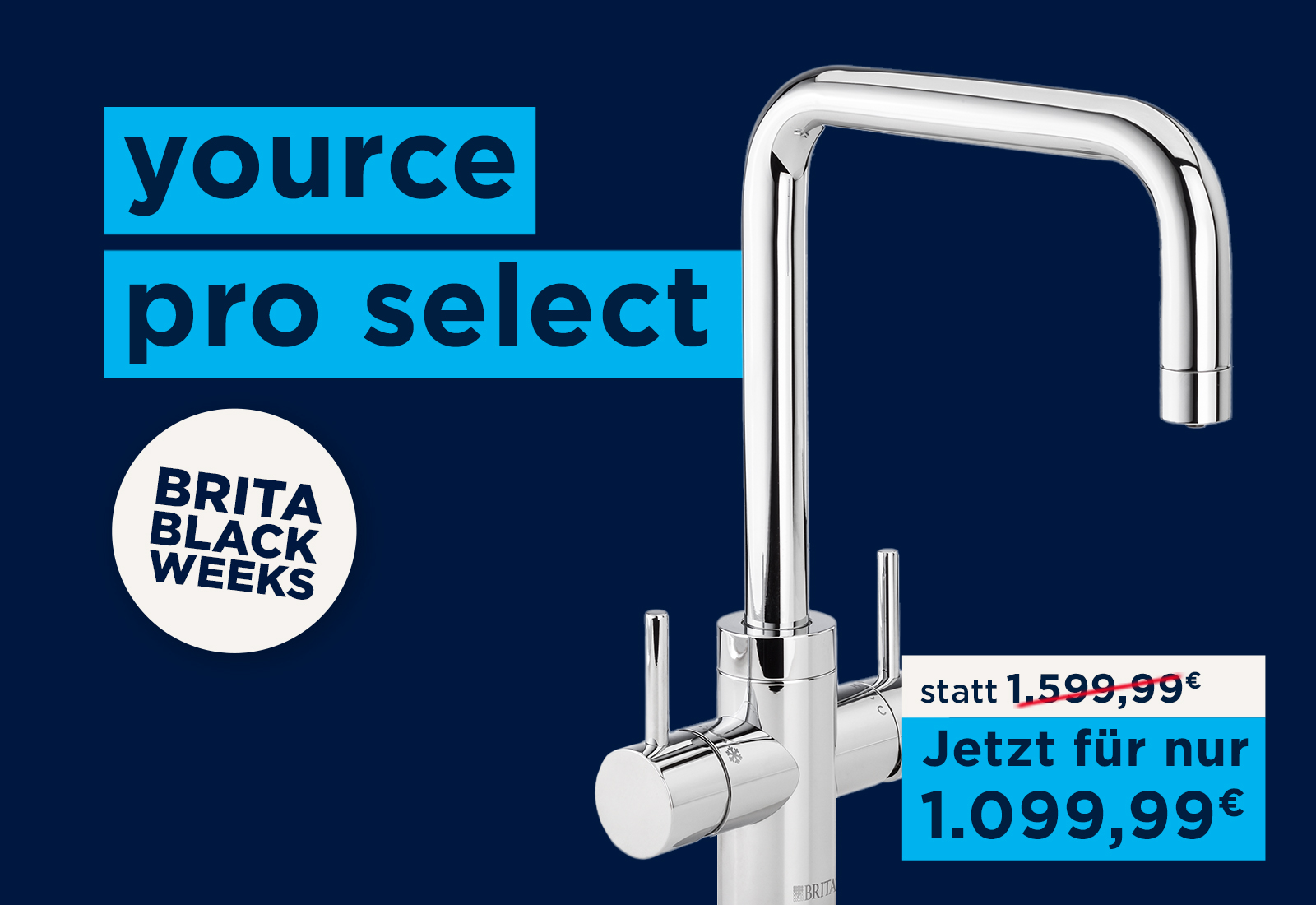 BRITA Black Weeks Angebot für yource pro select